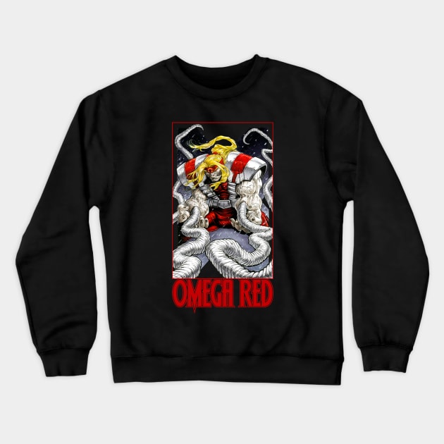 OMEGA RED Crewneck Sweatshirt by renomsad